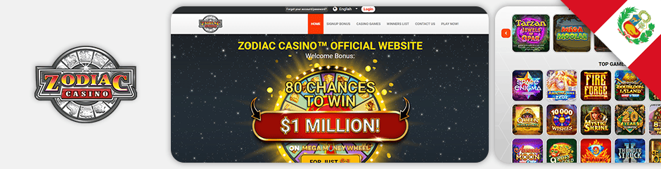 zodiac casino bonus