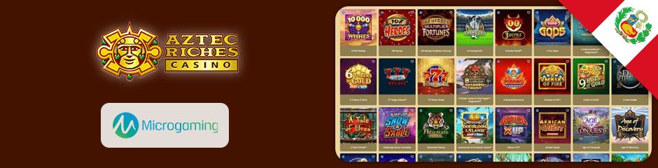 aztec riches casino juegos y software